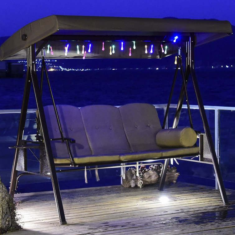 Red Barrel Studio® Brentley Porch Swing with Canopy & Reviews Wayfair